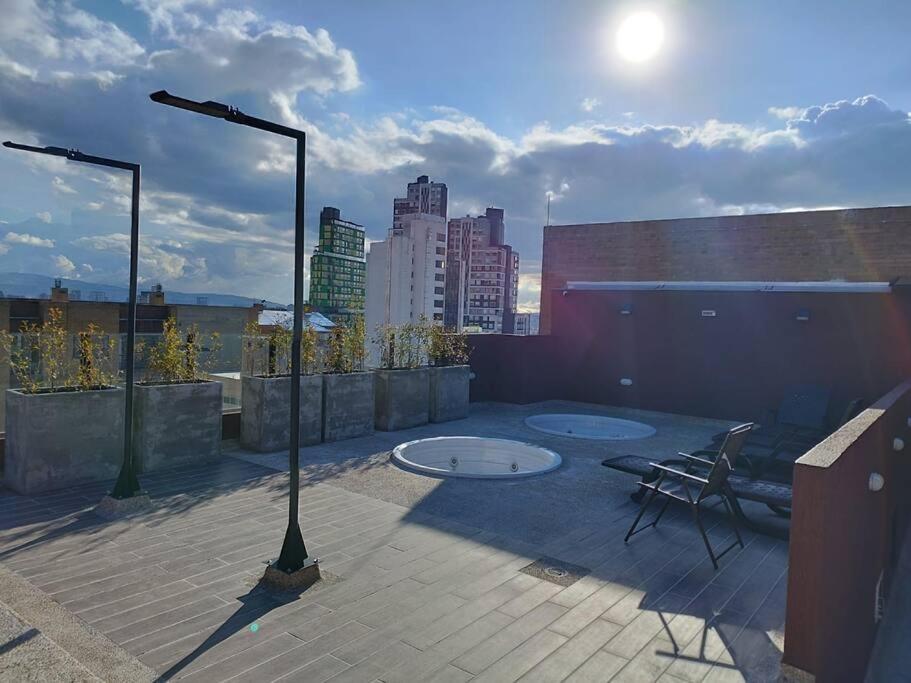 Moderno Apartamento Chapinero Bogotá Exterior foto